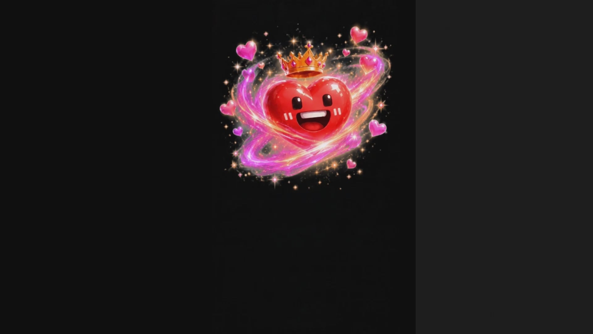 Animated 3D “Hearts Me ” for TikTok | Instant Download